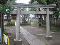 長田稲荷神社鳥居