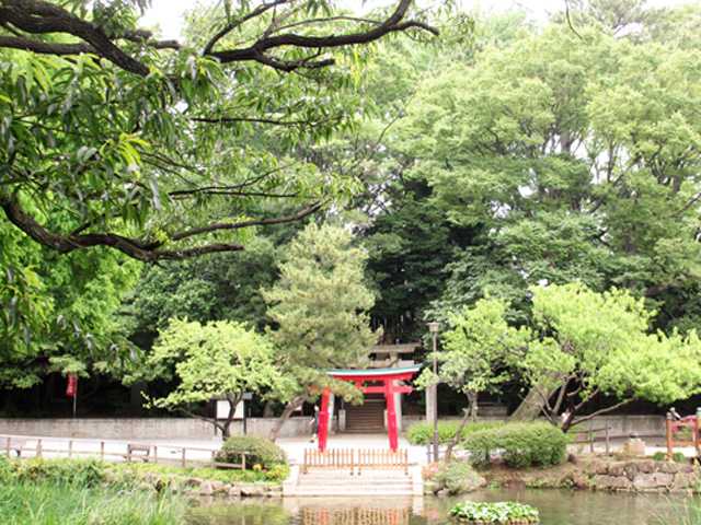 千束八幡神社鳥居