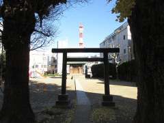 下丸子天祖神社鳥居