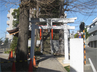 藤森稲荷神社鳥居