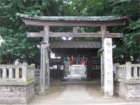 馬込八幡神社鳥居