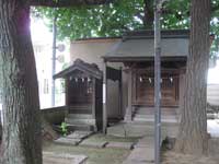 馬込八幡神社氷川社と三峯社