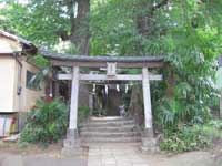 湯殿神社鳥居