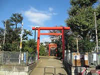 西二稲荷神社鳥居