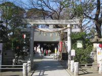 新田神社鳥居