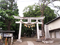 雪ヶ谷八幡神社鳥居