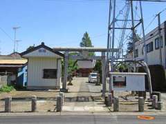 原市氷川神社鳥居