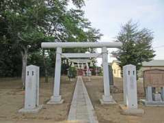 今泉氷川神社参道