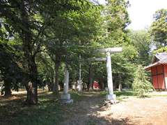 上氷川神社鳥居