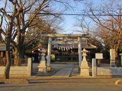 向山神明神社鳥居