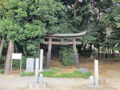 戸崎富士浅間神社鳥居