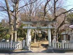 子の神氷川神社鳥居