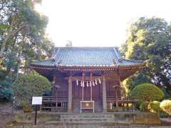 子の神氷川神社社殿