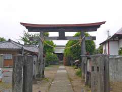 宿氷川神社鳥居