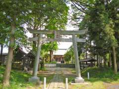 下ノ氷川神社鳥居