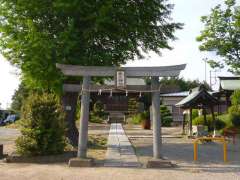 下内間木氷川神社鳥居