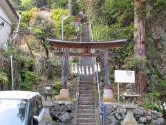 猪鼻熊野神社鳥居