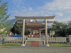 秩父神社大祭御旅所鳥居