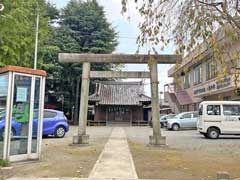 松葉町八幡神社鳥居