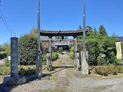 下青鳥氷川神社鳥居