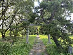 下押垂氷川神社鳥居