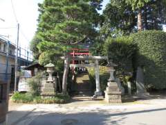 拂田稲荷神社鳥居