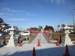 水宮神社参道