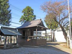 苗間神明神社神楽殿