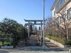 下南畑氷川神社鳥居