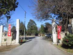 朝日天神神社入口