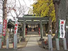 上鶴間諏訪神社鳥居