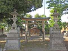 明戸諏訪神社鳥居