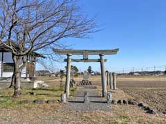 本田大天白神社鳥居