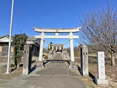 本田坂上神社鳥居