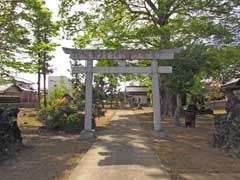 上敷免諏訪神社鳥居