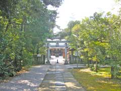 忍諏訪神社鳥居