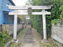 犬塚御嶽神社一鳥居