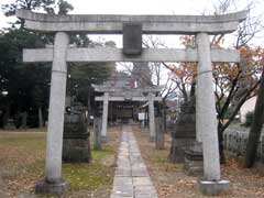 上池守天神社鳥居