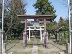 小敷田春日神社鳥居