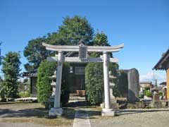 前谷天神社拝殿