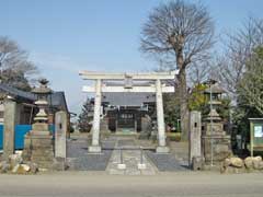 持田剱神社鳥居