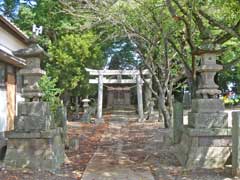 野氷川神社鳥居