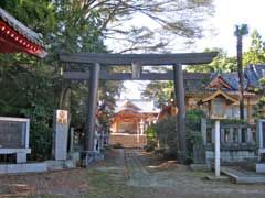 摂社赤飯伊奈利神社鳥居