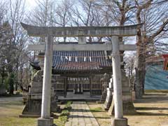 佐間天神社鳥居