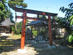 久伊豆神社大雷神社合殿二鳥居