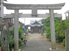 須戸橋御嶽神社鳥居