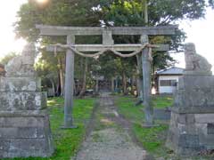 勝呂神社一鳥居