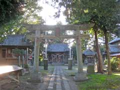 勝呂神社二鳥居