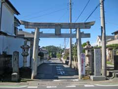 谷郷春日神社鳥居