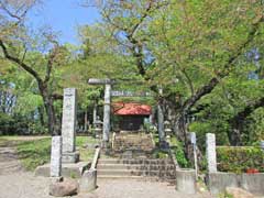 岩澤白髪白山神社鳥居